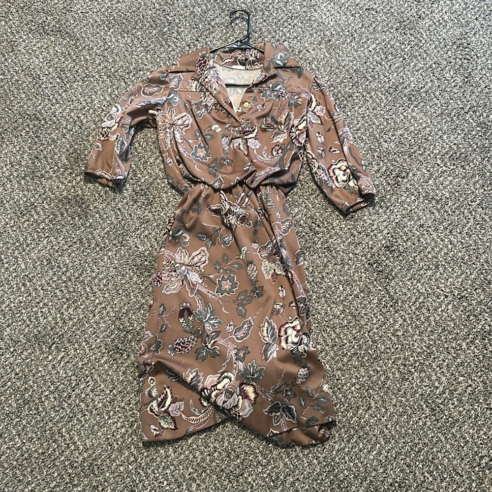 Vintage floral dress
